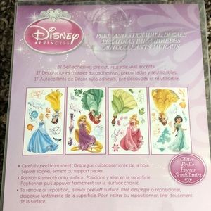 Disney Accents - Disney Princess Wall decals New in Box Disney Accents - Disney Princess Wall decals New in Box